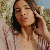 Paperclip Chain Necklace Silver