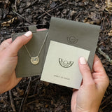 Spirit Of Moon Necklace Silver