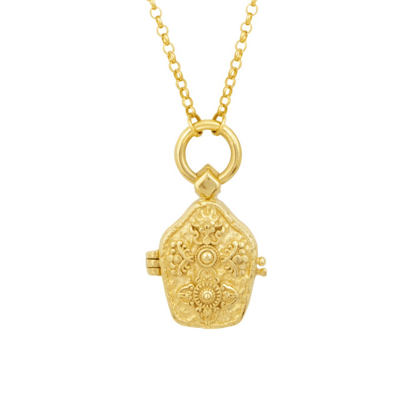 Divinely Protected Locket Necklace