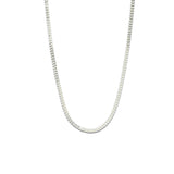 Franco Chain Necklace Silver