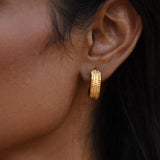Chunky Relic Earrings designed by Loft & Daughter