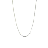 Snake Chain Necklace Silver