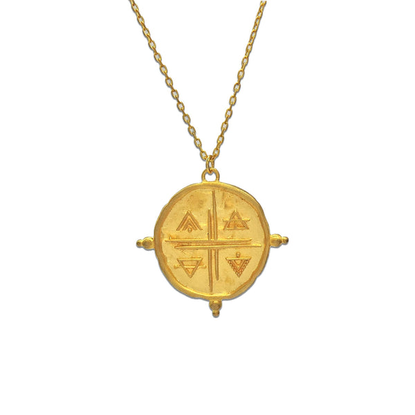 Spirit Of Earth Necklace Gold