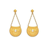 Spirit Of Moon Earrings Gold