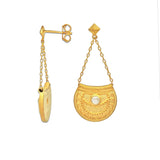 Spirit Of Moon Earrings Gold