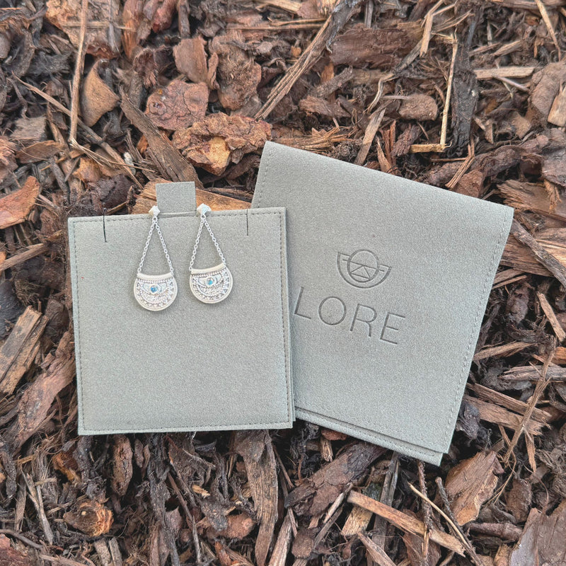 Spirit Of Moon Earrings Silver