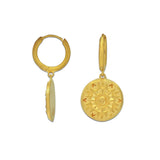 Spirit Of Sun Earrings Gold