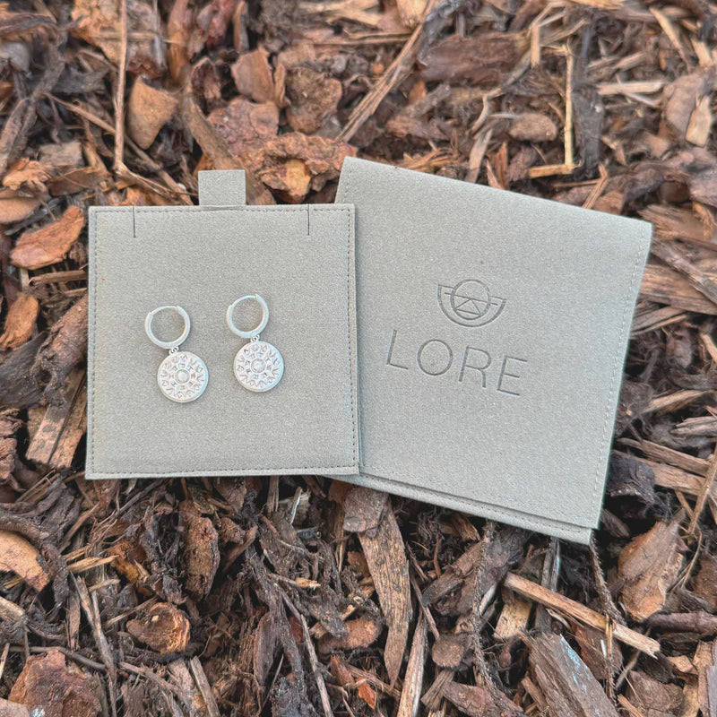 Spirit Of Sun Earrings Silver