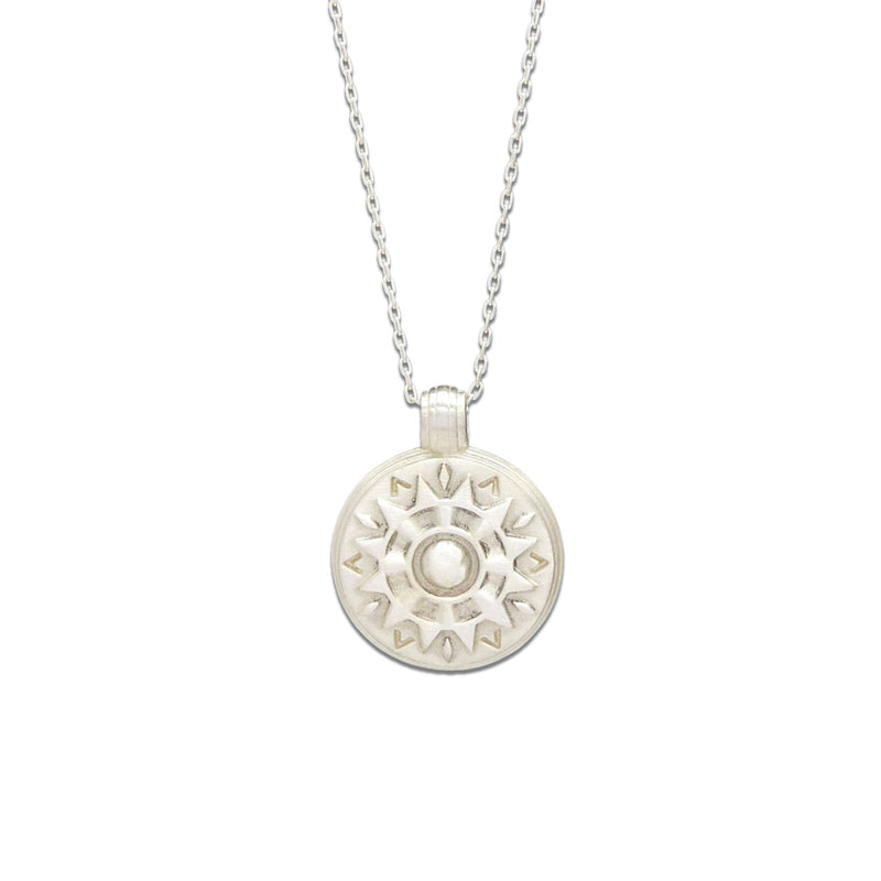 Spirit Of Sun Necklace Silver