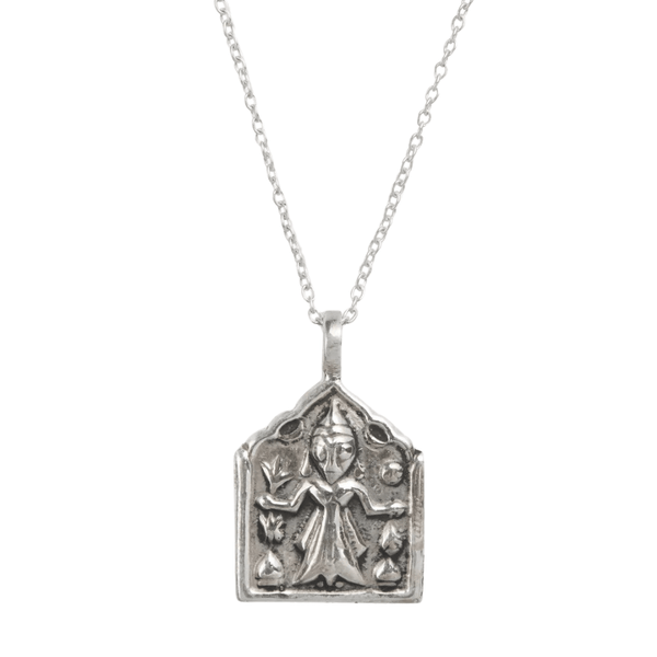 Silver Magic Goddess Necklace Goddess Charms