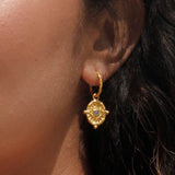 Gold Vermeil Here To Be Earrings by Ananda Soul