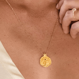 I Allow Nourishment Necklace designed by Bali based Ananda Soul