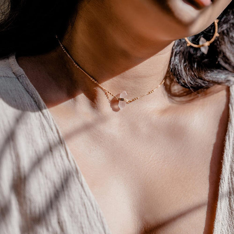 Shoot For The Moon Necklace by Bali Based Ananda Soul