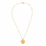 Gold Coin Sun & Moon Necklace by Ananda Soul