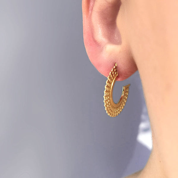 Multi Ring Hoop Earrings by Azuni London