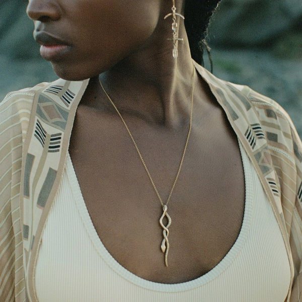 Serpent Necklace by Catori Life