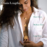 Goddess Charms Chain Lengths