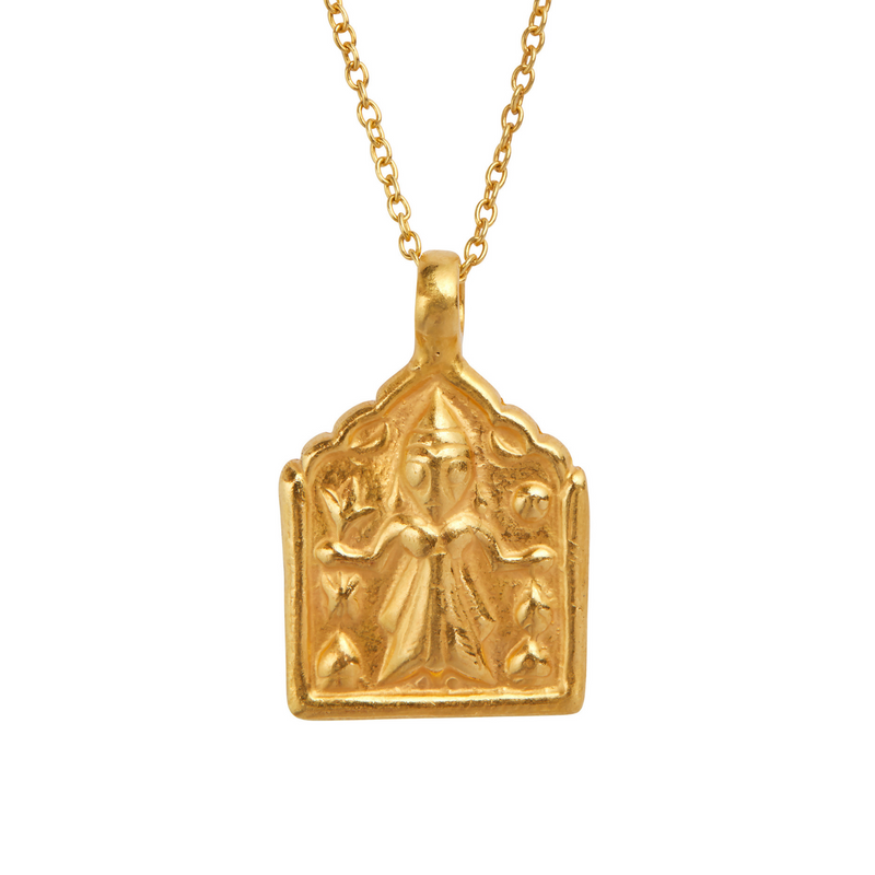 Gold Vermeil Magic Goddess Necklace by Goddess Charms