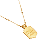 I Trust My Inner Truth Necklace by Ananda Soul