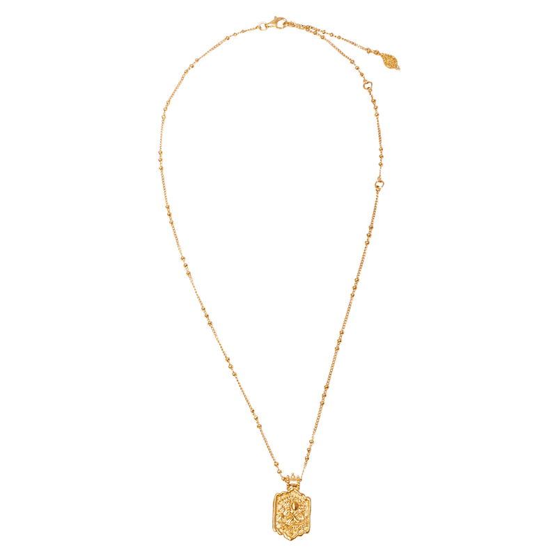 Ananda Soul My Inner Truth Gold Pendant Necklace