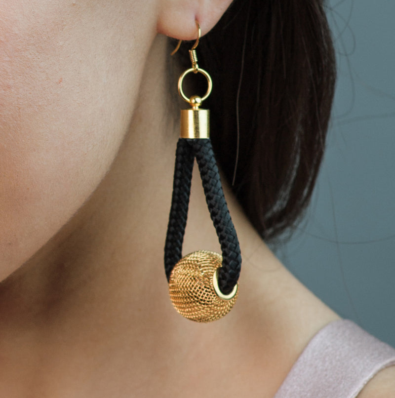 Curved Ball Earring by Pichulik Africa