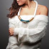 Pichulik Thealle Meander Statement Necklace