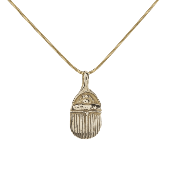 Scarab Amulet Necklace designed by Catori